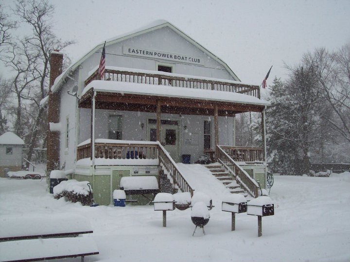 Snow day at the clubhouse